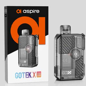 Contenu du kit Aspire Gotek X3